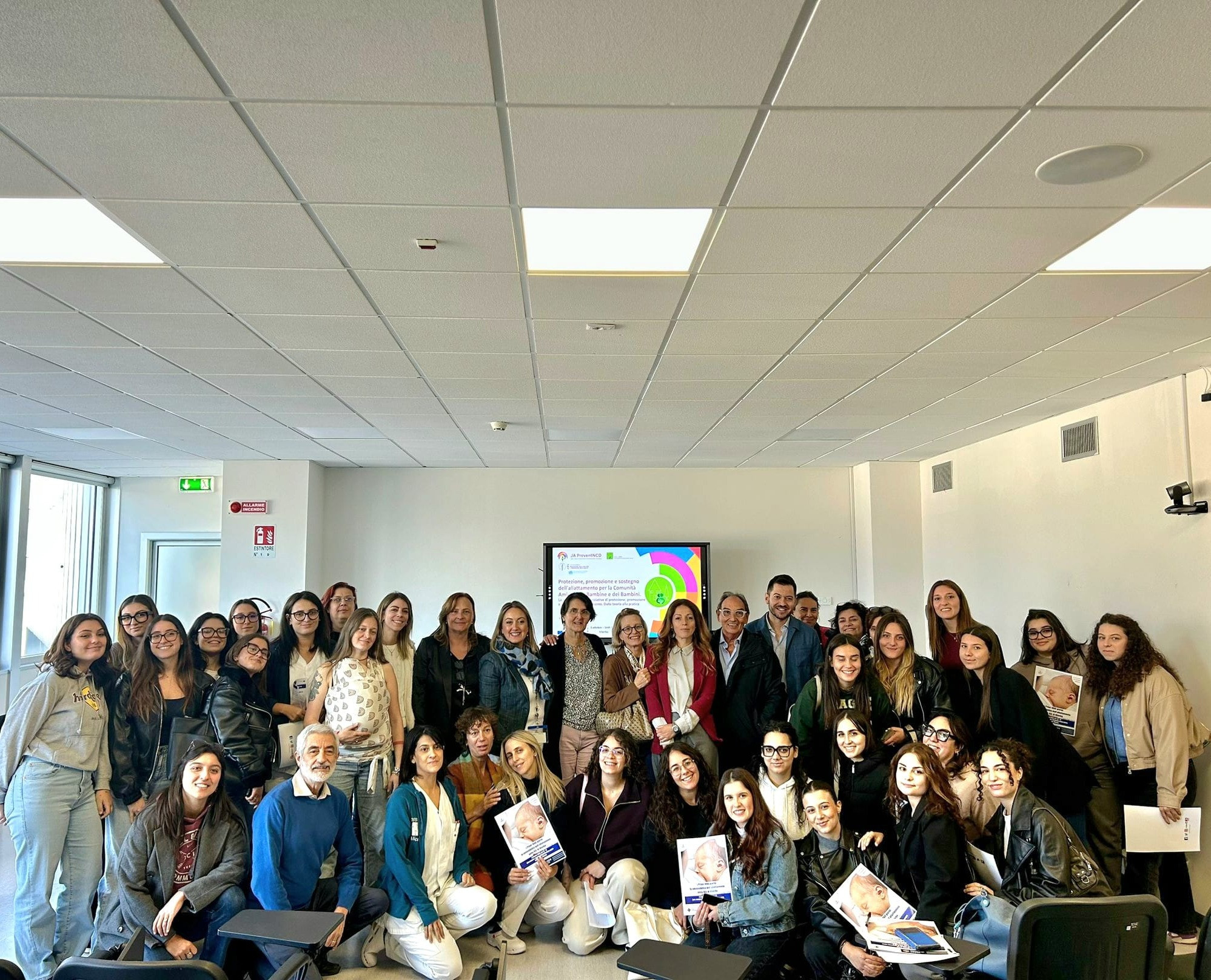 I primi 1000 giorni, la sostenibilità dell’allattamento nella Asl di Viterbo